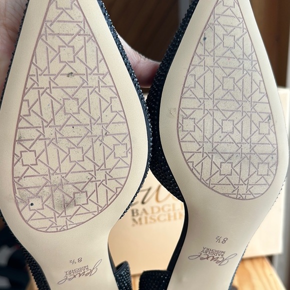 Black Kitten Heel Pumps | Pointed Toe | NWT | Size 8.5 - Picture 5 of 10